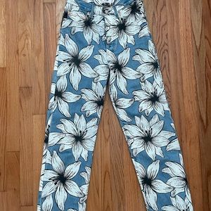 Levi’s x Farm Rio flower jeans